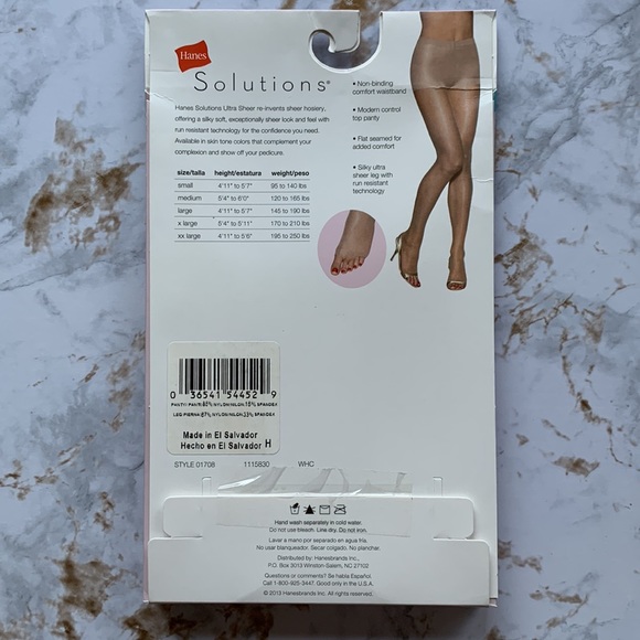 Pair of Sheer Stockings - Black and Nude NWT - Picture 4 of 7